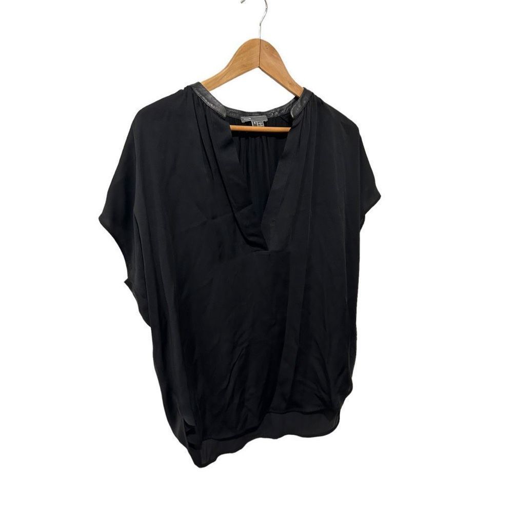 Vince Black Blouse